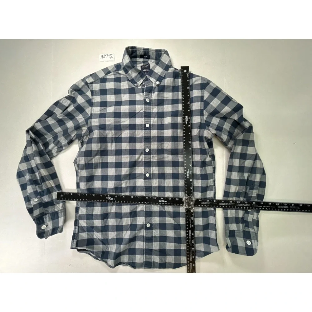 J.Crew plaid shirt Men's size‎ Small multicolor button-down long-sleeve
